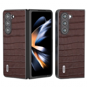 Κάλυμμα Samsung Galaxy Z Fold 6 Crcodile Texture Abeel