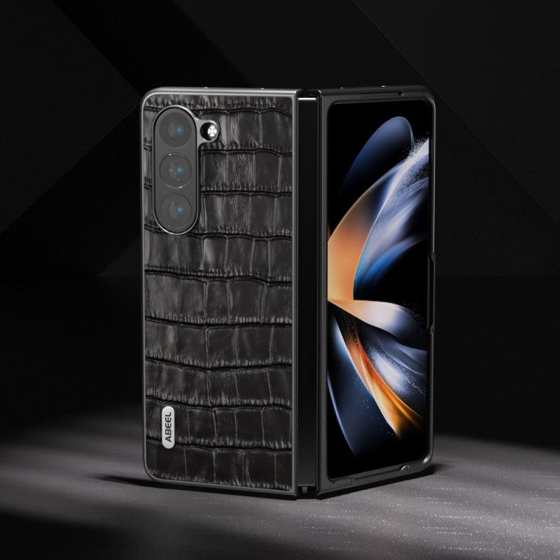 Κάλυμμα Samsung Galaxy Z Fold 6 Crcodile Texture Abeel