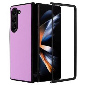 Κάλυμμα Samsung Galaxy Z Fold 6 Εφέ Δέρματος Σιλικόνης