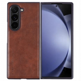 Κάλυμμα Samsung Galaxy Z Fold 6 Faux Leather X-level Σιλικόνης