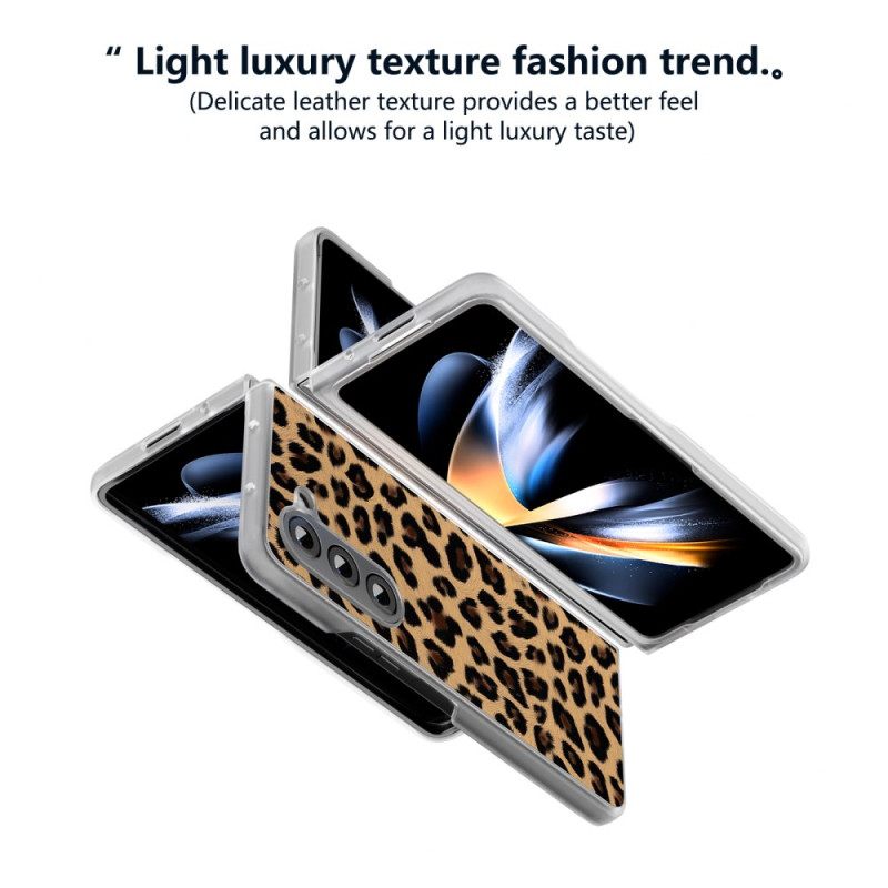 Κάλυμμα Samsung Galaxy Z Fold 6 Leopard Style Σιλικόνης