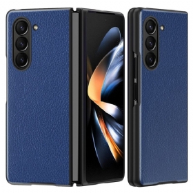 Κάλυμμα Samsung Galaxy Z Fold 6 Litchi Faux Leather