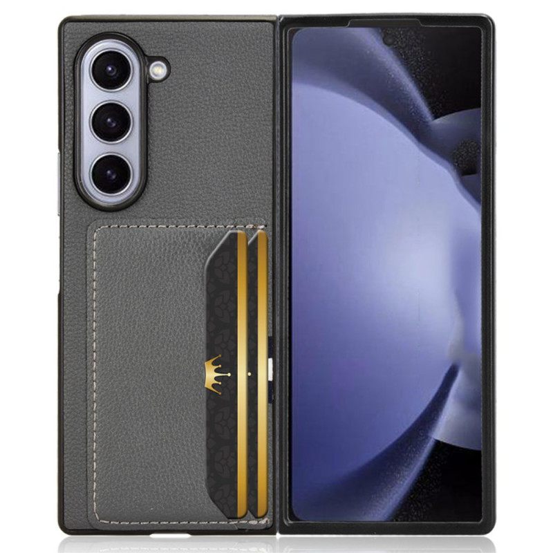 Κάλυμμα Samsung Galaxy Z Fold 6 Θήκες Κινητών Τρίχρωμη Κάρτα