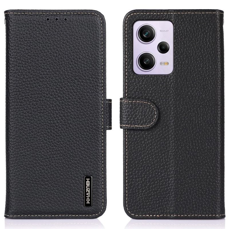 Κάλυμμα Xiaomi Redmi Note 12 Pro Khazneh Lychee Leather