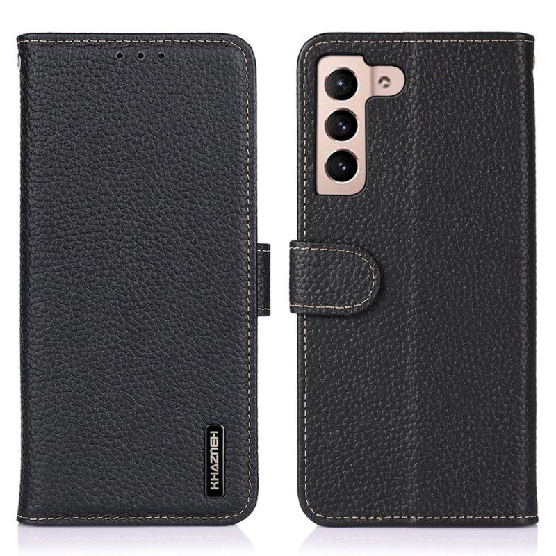 Κάλυμμα Samsung Galaxy S23 5G Khazneh Lychee Leather