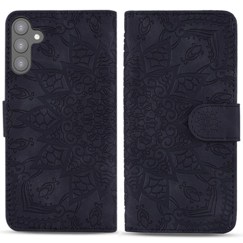 Κάλυμμα Samsung Galaxy S23 5G με κορδονι Κομψό Strappy Mandala