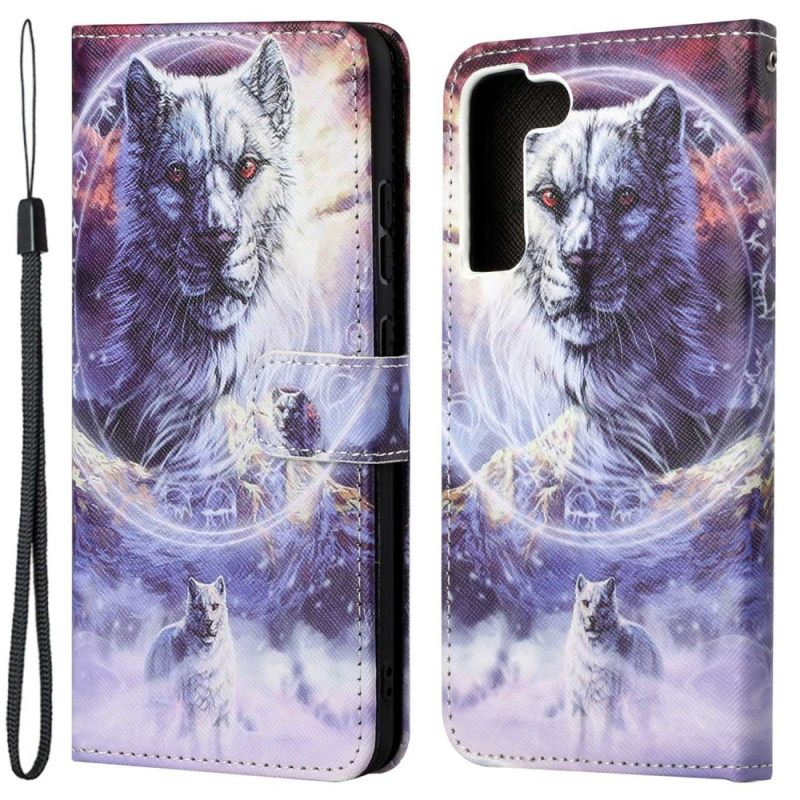 Κάλυμμα Samsung Galaxy S23 5G με κορδονι Lanyard Wolf