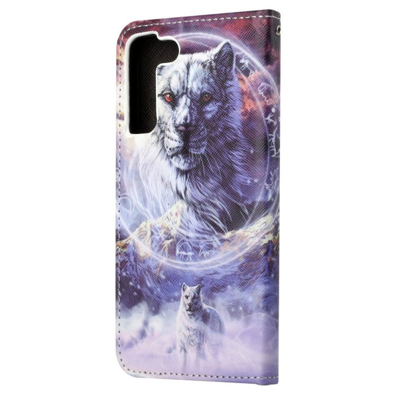 Κάλυμμα Samsung Galaxy S23 5G με κορδονι Lanyard Wolf