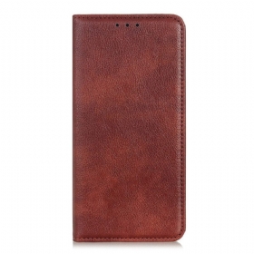 θηκη κινητου Samsung Galaxy S23 5G Θήκη Flip Litchi Split Leather