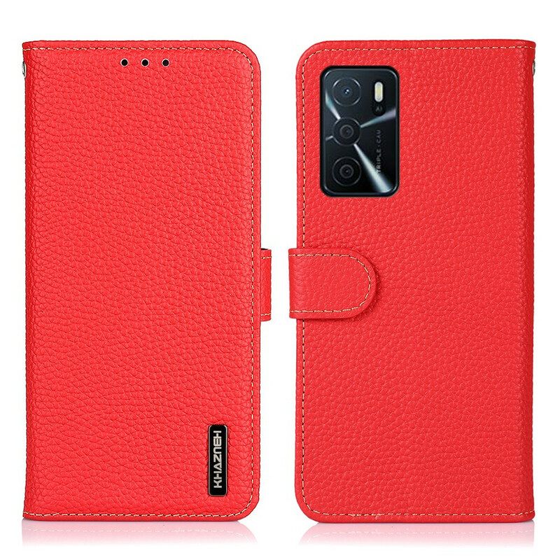 Κάλυμμα Oppo A16 / A16s Khazneh Lychee Leather