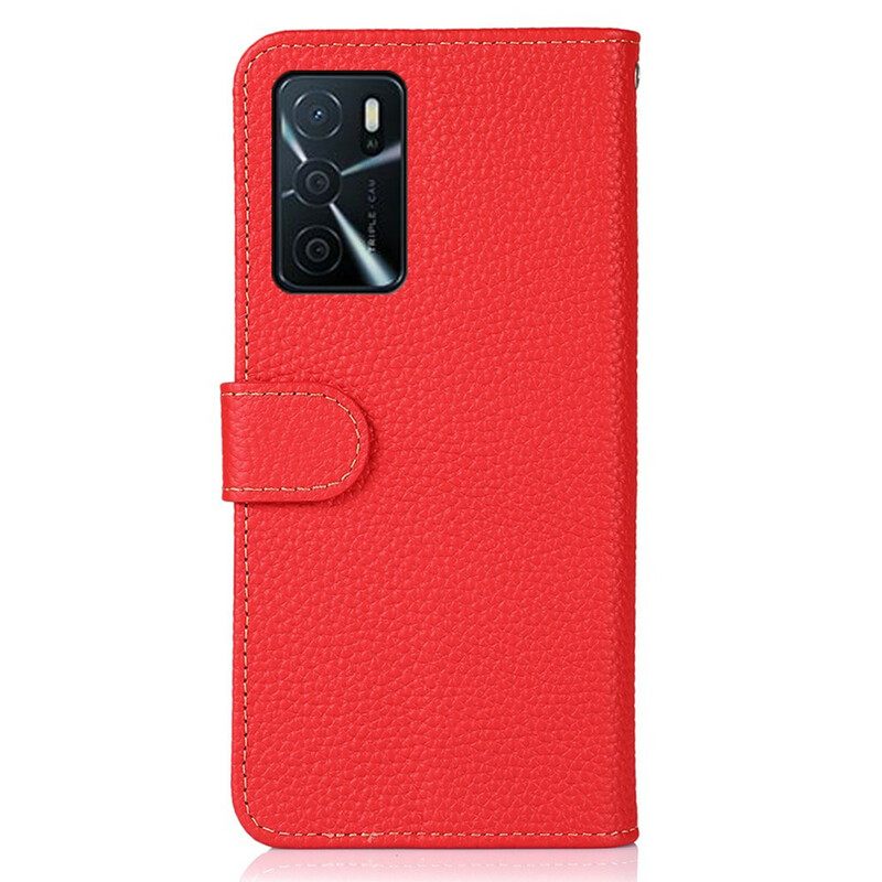 Κάλυμμα Oppo A16 / A16s Khazneh Lychee Leather