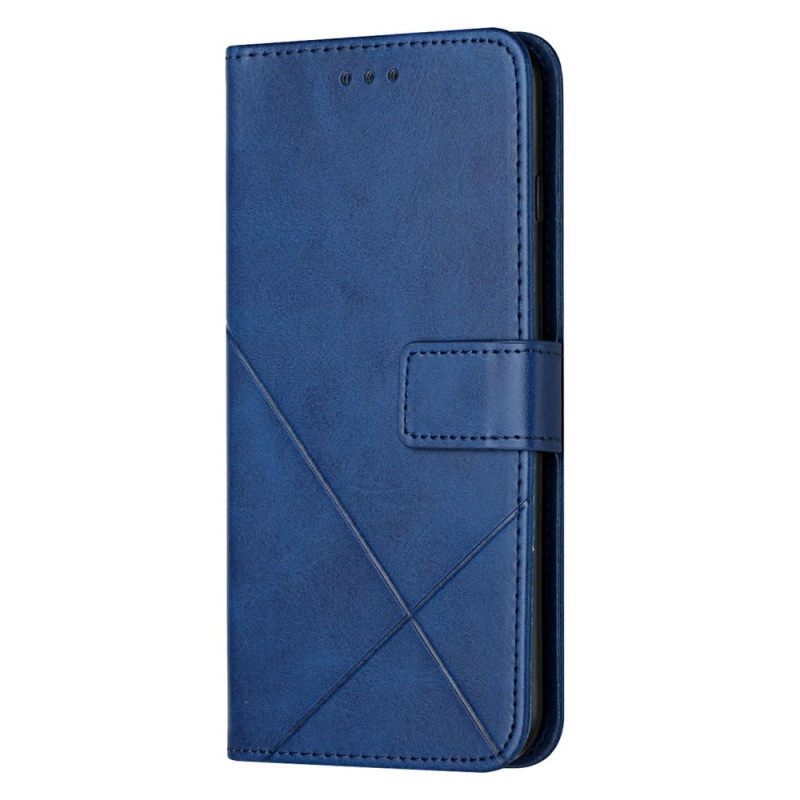 Κάλυμμα Oppo A16 / A16s X Design Geo Leather Style