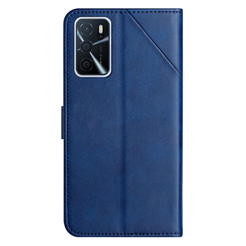 Κάλυμμα Oppo A16 / A16s X Design Geo Leather Style