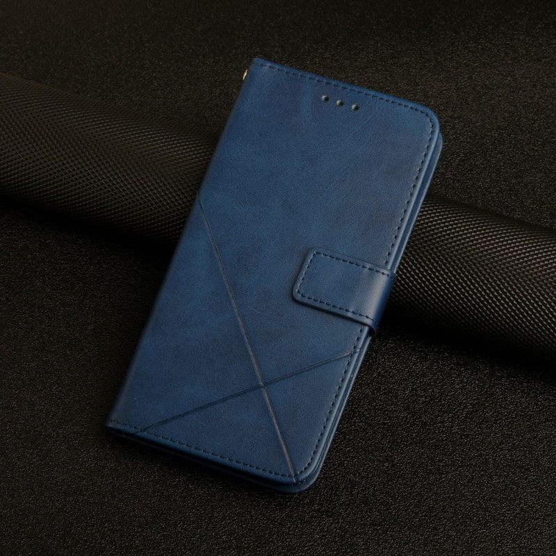 Κάλυμμα Oppo A16 / A16s X Design Geo Leather Style