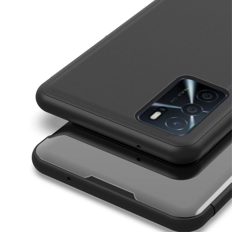 θηκη κινητου Oppo A16 / A16s Θήκη Flip Καθρέφτης