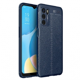 Θήκη Oppo A16 / A16s Leather Effect Litchi Διπλή Σειρά