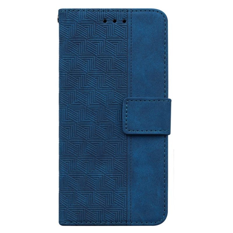 Κάλυμμα Samsung Galaxy S23 Ultra 5G με κορδονι Strappy Pattern