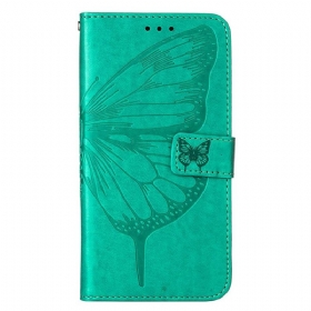 Κάλυμμα iPhone 14 Pro Max με κορδονι Μπαρόκ Strappy Butterfly