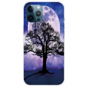 Θήκη iPhone 14 Pro Max Δέντρο Κάτω Από Το Φεγγάρι