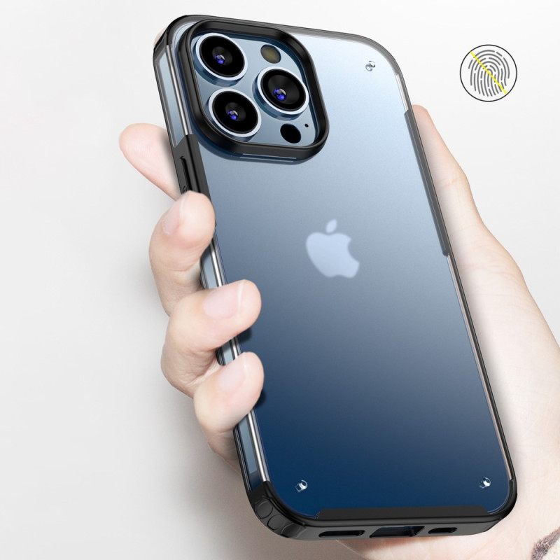 θηκη κινητου iPhone 14 Pro Max Διαφανείς Άκρες Σιλικόνης