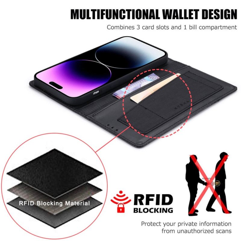 θηκη κινητου iPhone 14 Pro Max Θήκη Flip Rfid