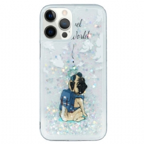 Θήκη iPhone 15 Pro Glitter Dog