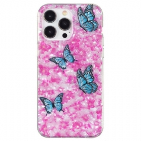 θηκη κινητου iPhone 15 Pro Λουλούδια Και Πεταλούδες