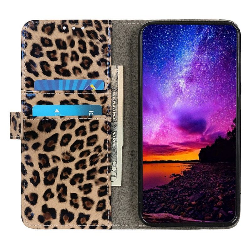 δερματινη θηκη Sony Xperia 10 IV Leopard Skin Effect