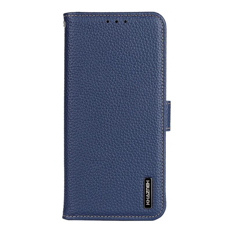 Κάλυμμα Sony Xperia 10 IV Khazneh Lychee Leather