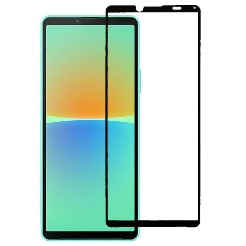 Προστατευτικό Οθόνης Sony Xperia 10 Iv Black Edge Tempered Glass