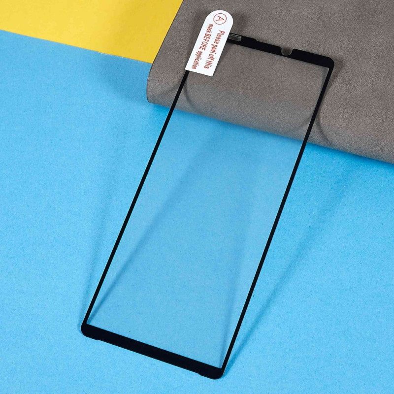 Προστατευτικό Οθόνης Sony Xperia 10 Iv Black Edge Tempered Glass