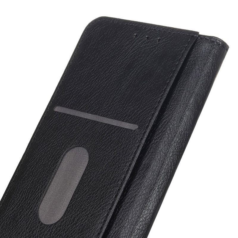 θηκη κινητου Sony Xperia 10 IV Θήκη Flip Litchi Split Leather