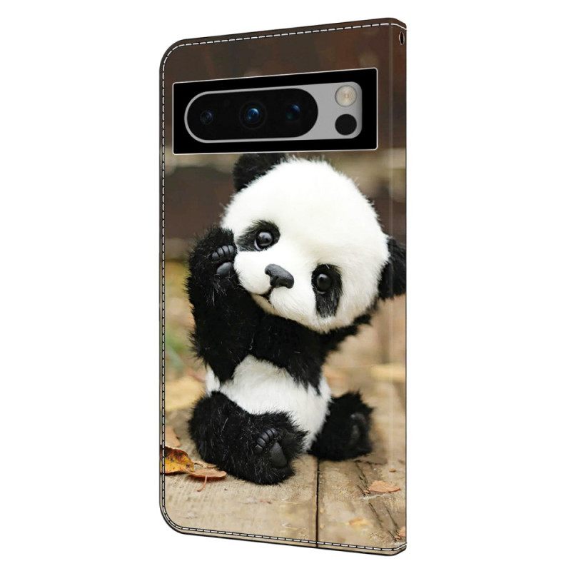 Δερματινη Θηκη Google Pixel 9 Pro Μοτίβο Panda