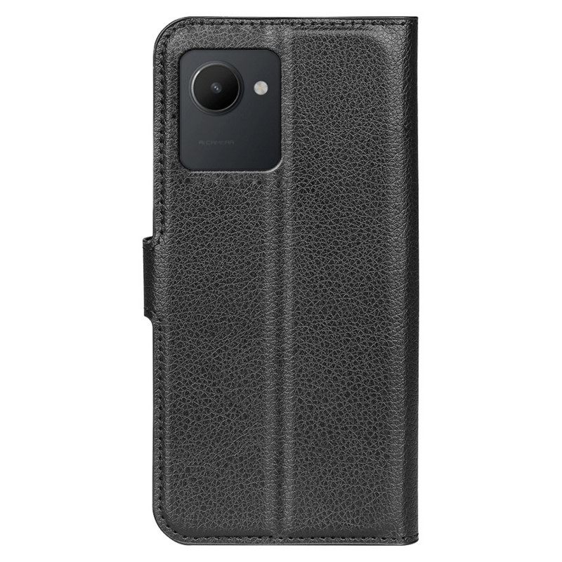 Κάλυμμα Realme C30 Κλασική Υφή Lychee