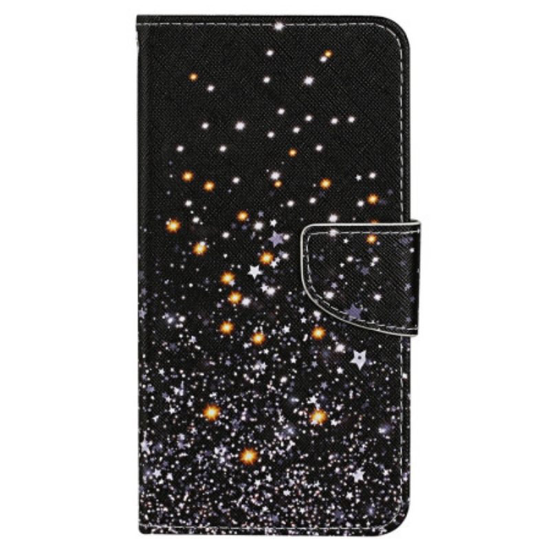 Κάλυμμα Xiaomi Redmi 10C με κορδονι Εφέ Strappy Glitter