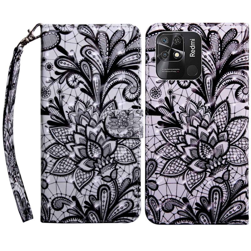 Κάλυμμα Xiaomi Redmi 10C με κορδονι Strappy Lace