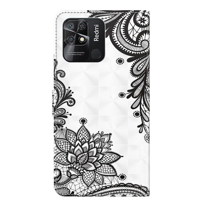 Κάλυμμα Xiaomi Redmi 10C με κορδονι Strappy Lace