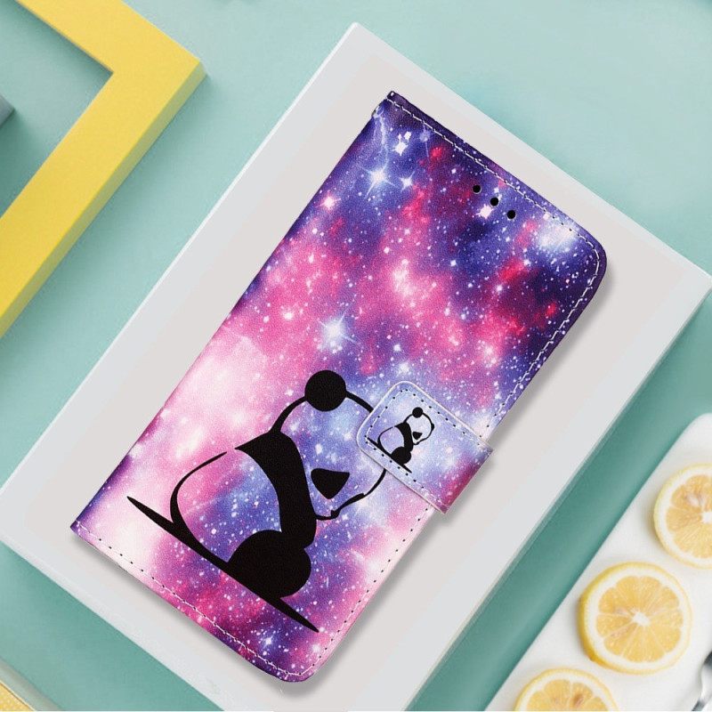 Κάλυμμα Xiaomi Redmi 10C με κορδονι Strappy Space Panda