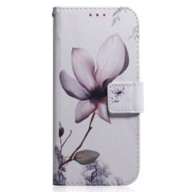 Κάλυμμα Xiaomi Redmi 10C Ροζ Λουλούδι