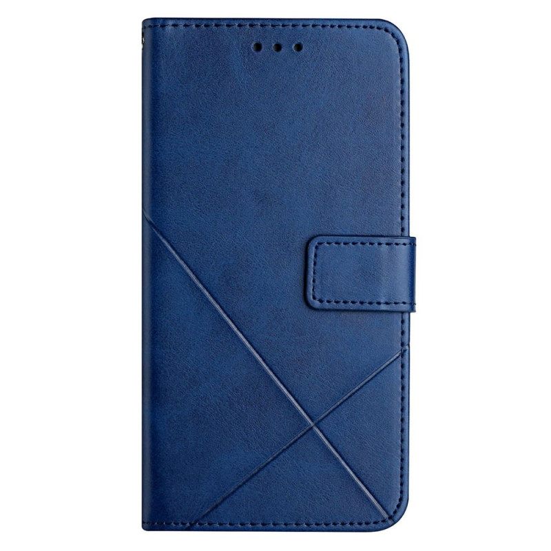 Θήκη Flip Xiaomi Redmi 10C X Design Geo Leather Style