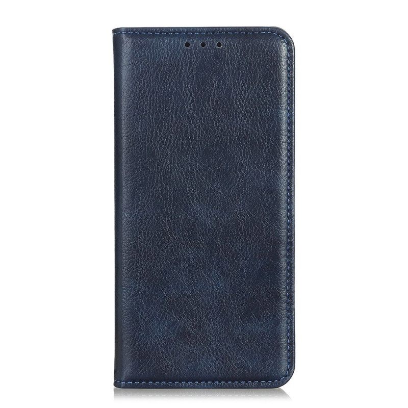 θηκη κινητου Xiaomi Redmi 10C Θήκη Flip Lychee Split Leather Texture