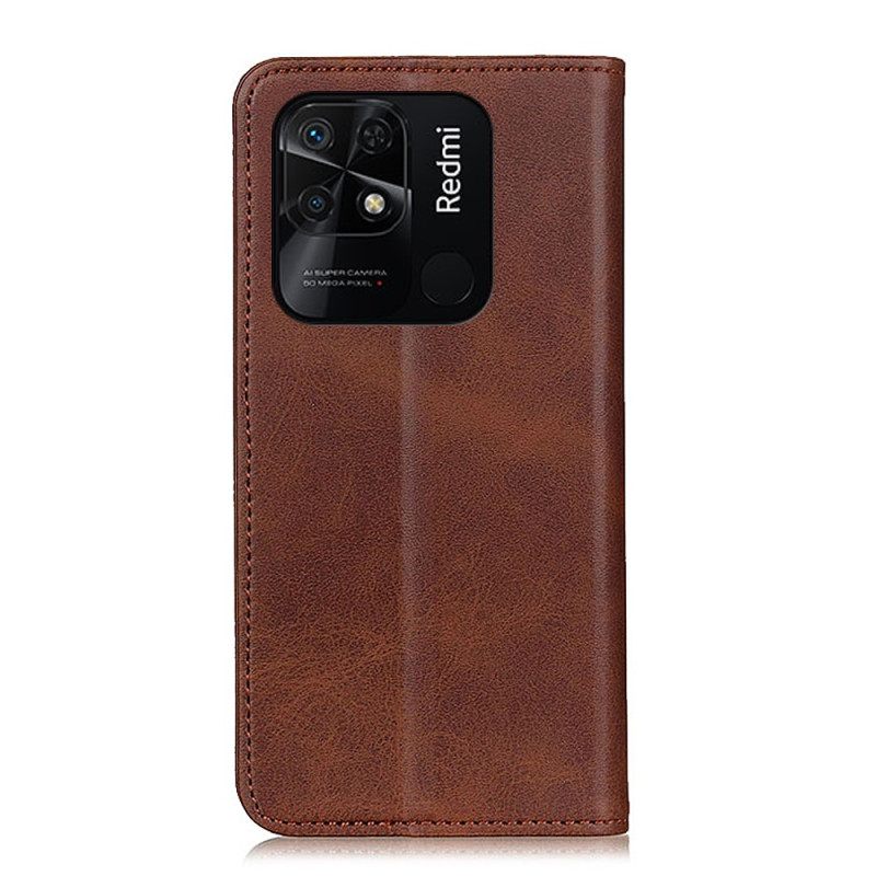 θηκη κινητου Xiaomi Redmi 10C Θήκη Flip Split Leather