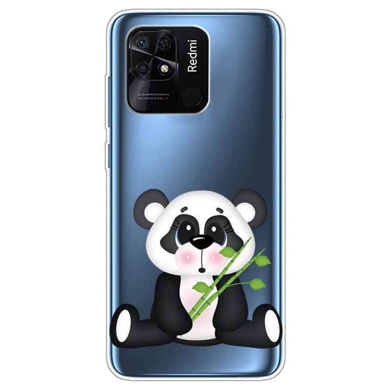 Θήκη Xiaomi Redmi 10C Άνευ Ραφής Χαριτωμένο Panda