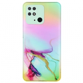 Θήκη Xiaomi Redmi 10C Marble Art Laser Effect