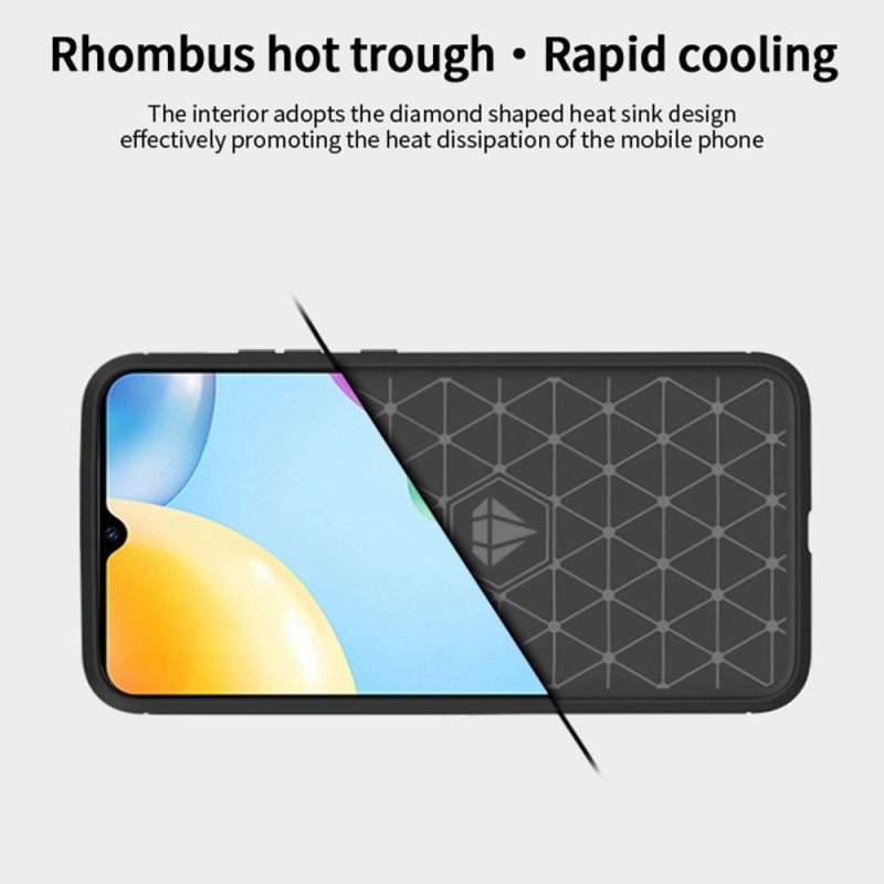 Θήκη Xiaomi Redmi 10C Mofi Brushed Carbon Fiber