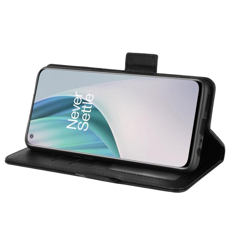 δερματινη θηκη OnePlus Nord N10 Θήκη Flip Flap Διπλό Νέα Χρώματα