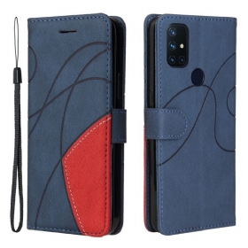 Κάλυμμα OnePlus Nord N10 Δίχρωμο Signature Faux Leather