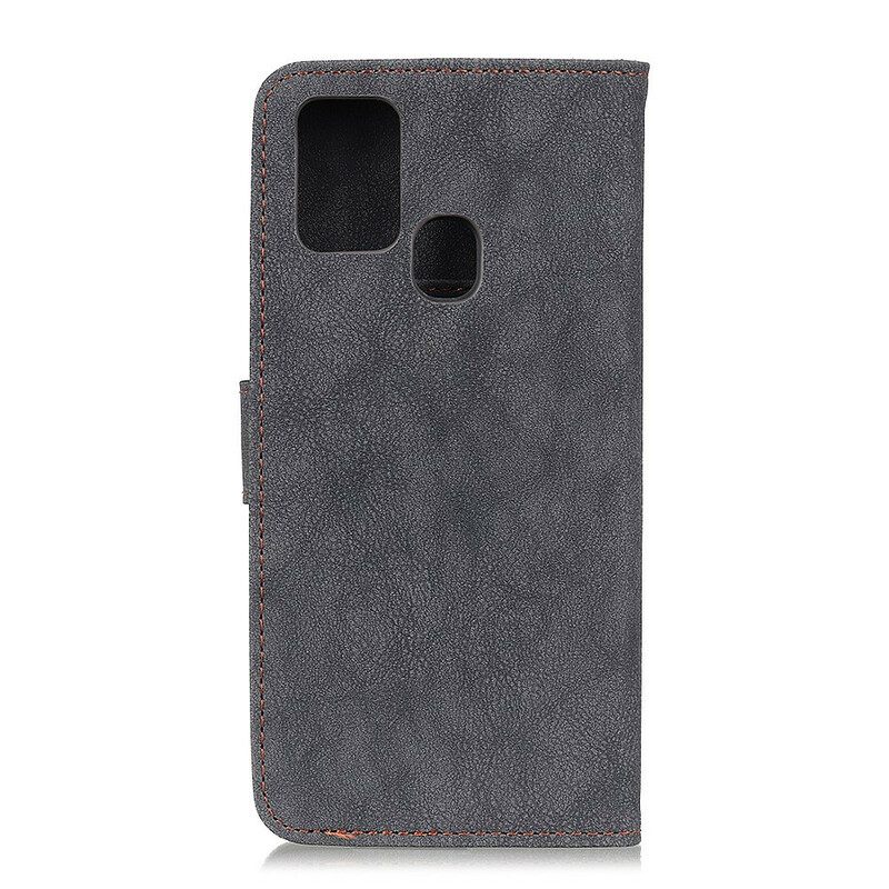 Κάλυμμα OnePlus Nord N10 Khazneh Retro Split Leather