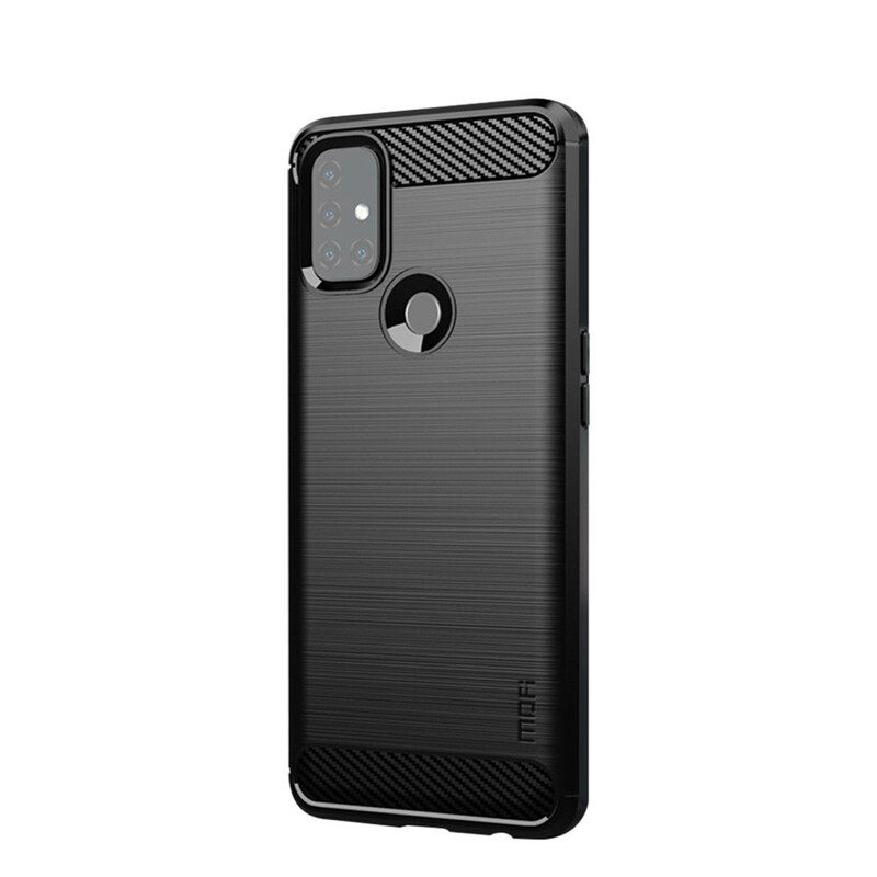 Θήκη OnePlus Nord N10 Mofi Brushed Carbon Fiber