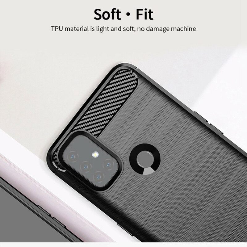 Θήκη OnePlus Nord N10 Mofi Brushed Carbon Fiber